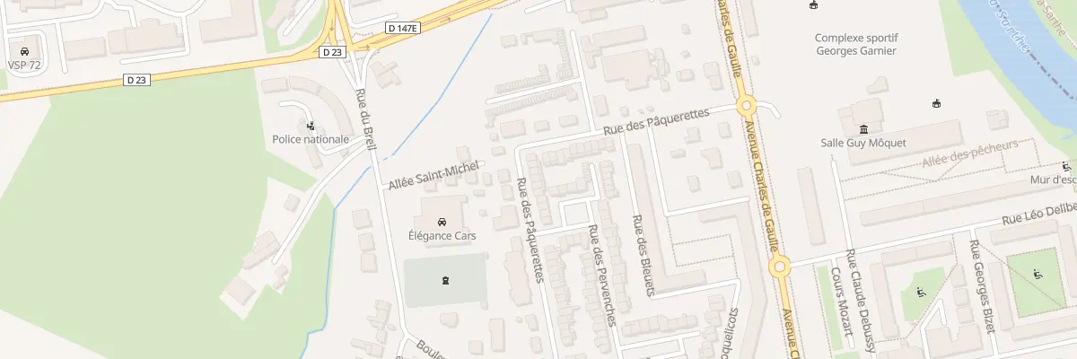 Plan du 37 Rue des Pâquerettes à Allonnes