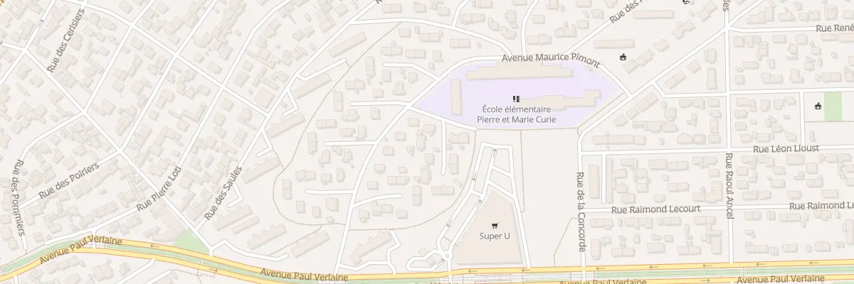 Plan du 4 Imp des Colombes au Havre