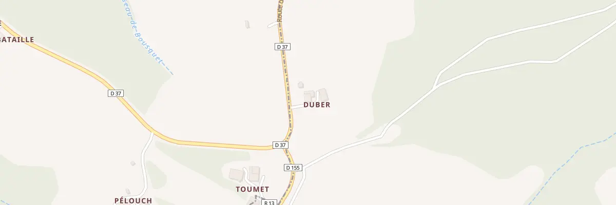 Plan du 5030 Duber à Saint-Pierre-d’Aubézies