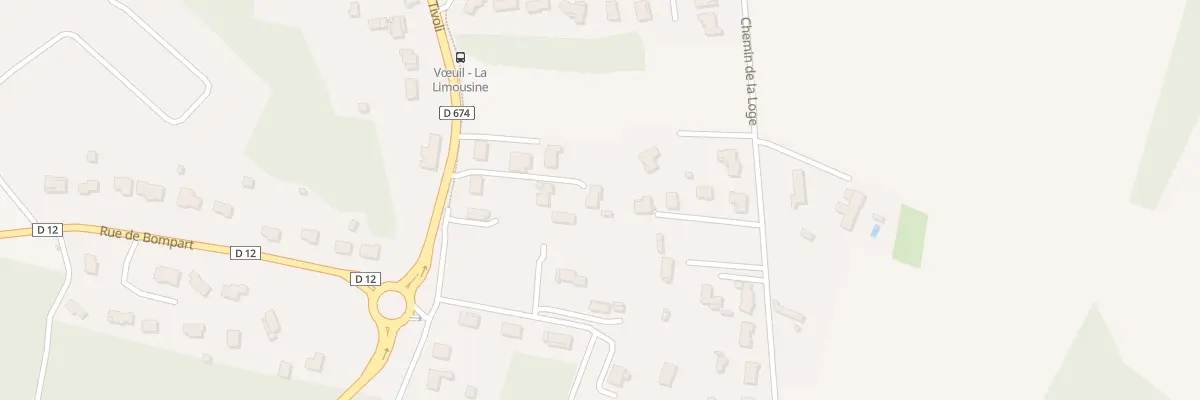 Plan du 3T Rue de Tivoli à Vœuil-et-Giget