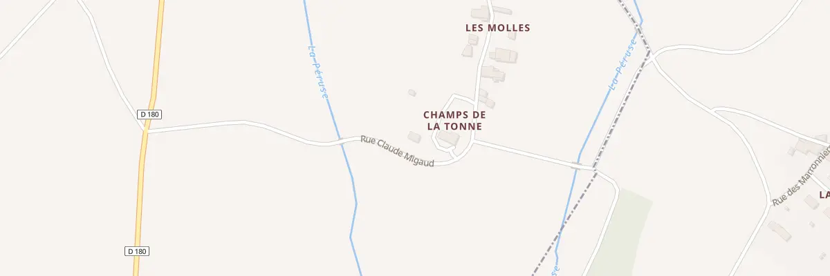 Plan du 6 Rue Claude Migaud à Saint-Martin-du-Clocher