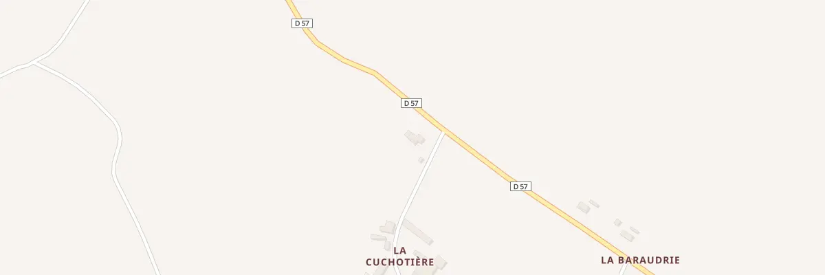 Plan du 4 La Cuchotière à Rom