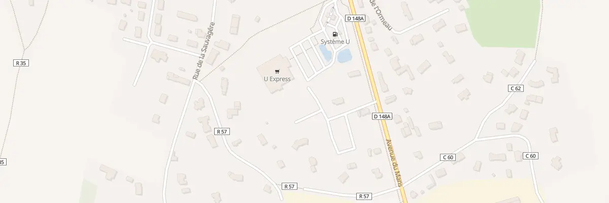 Plan du 14 Rue des Bouvreuils à La Bazoge