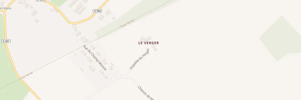 Plan du 32 Le Verger à Semallé