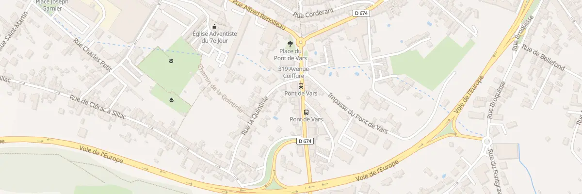 Plan du 97 Rue de Montmoreau à Angoulême