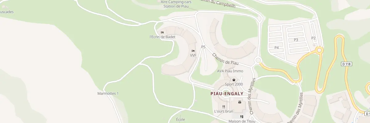 Plan du 10 Che L’Engaly à Aragnouet