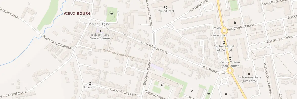 Plan du 39 Rue Pierre Curie à Allonnes