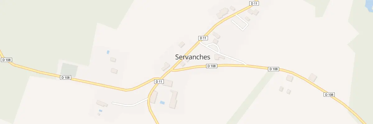 Plan du 8 Servanches Nord à Servanches