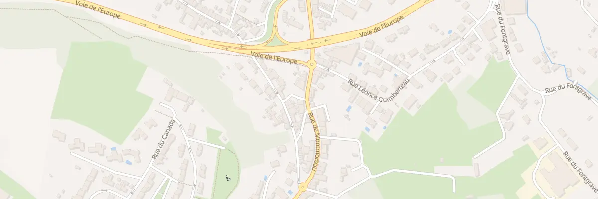 Plan du 151B Rue de Montmoreau à Angoulême