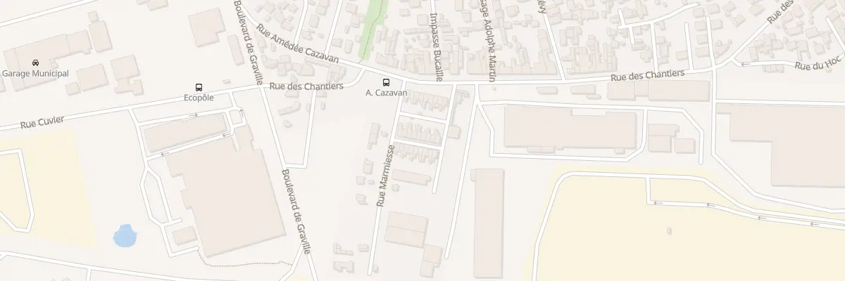 Plan du 52 Rue Marmiesse au Havre