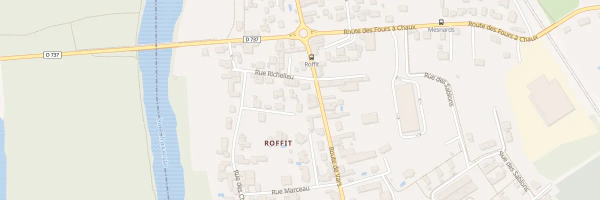 Plan du 243 Rte de Vars à Gond-Pontouvre
