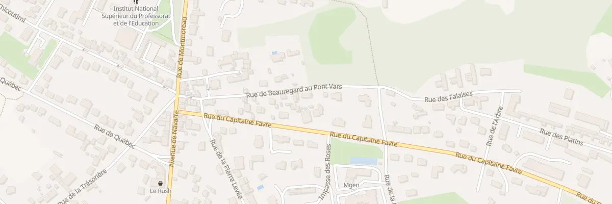 Plan du 29 Rue de Beauregard au Pont Vars à Angoulême