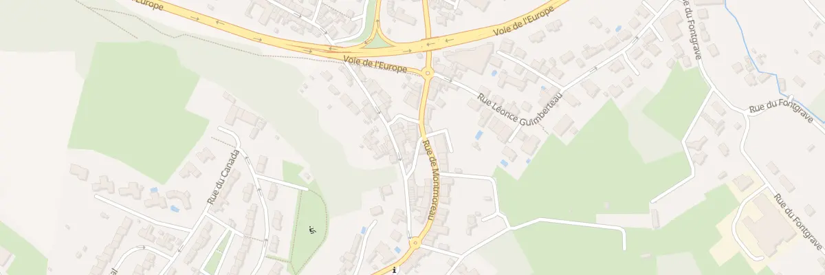 Plan du 155 Rue de Montmoreau à Angoulême