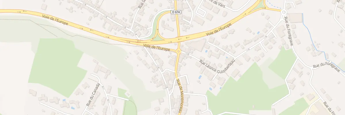 Plan du 139 Rue de Montmoreau à Angoulême