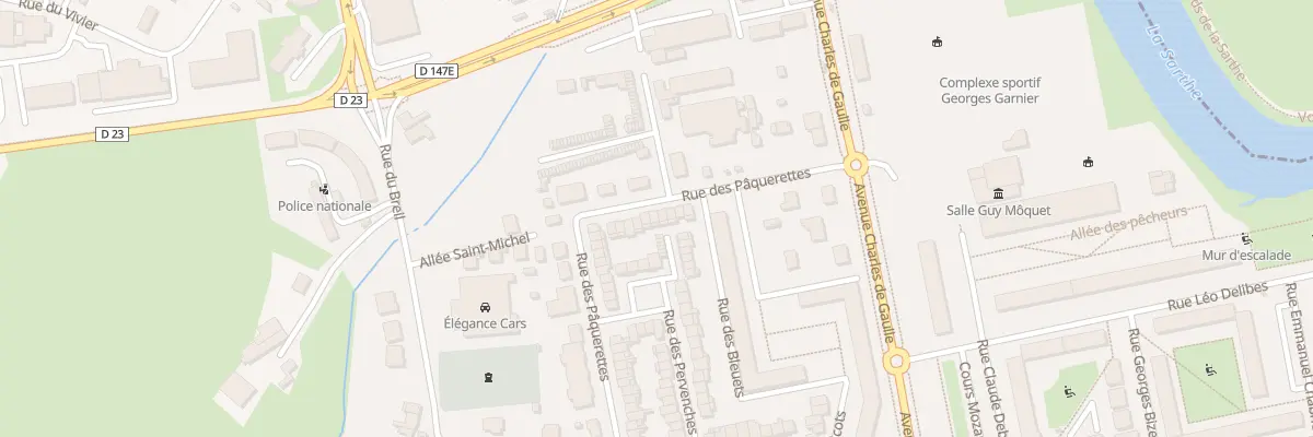 Plan du 19 Rue des Pâquerettes à Allonnes