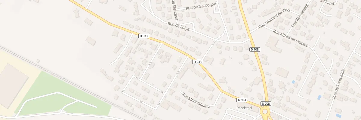 Plan du 1 Rue Georges Braque à Marmande