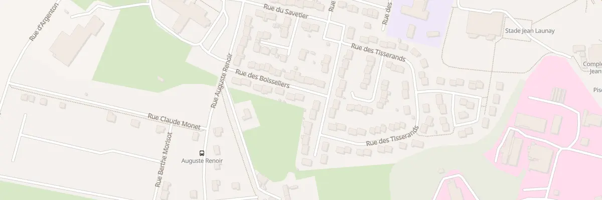 Plan du 14 Rue des Boisseliers à Allonnes