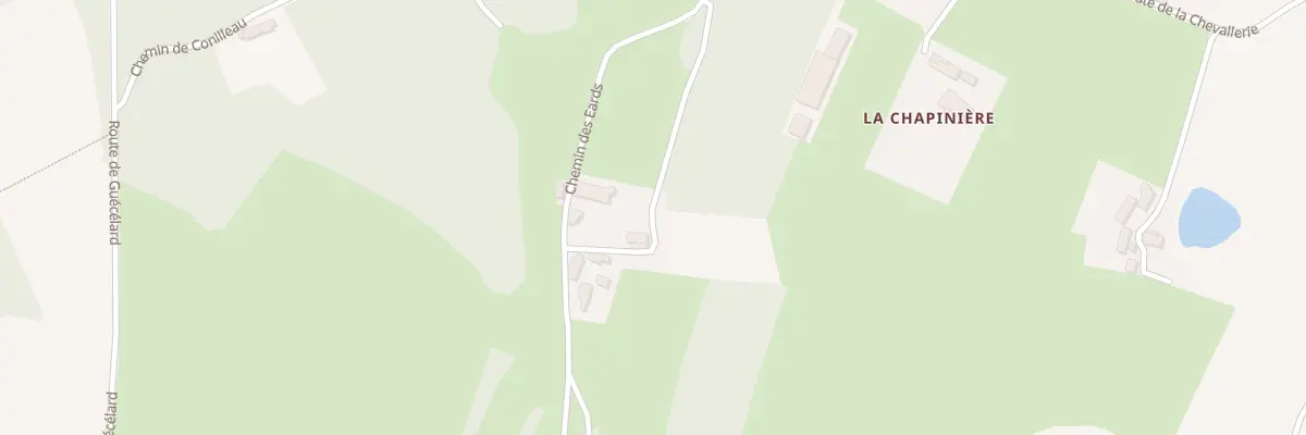 Plan du 337 Che des Eards à Yvré-le-Pôlin