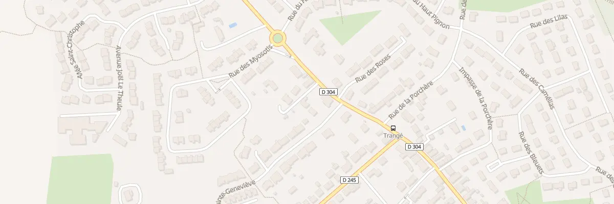 Plan du 83 Rue de l’Europe à La Chapelle-Saint-Aubin