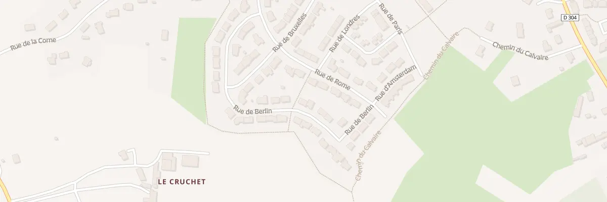 Plan du 17 Rue de Berlin à La Chapelle-Saint-Aubin