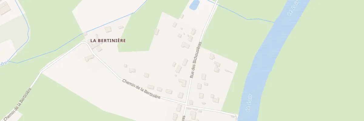Plan du 33 Rue des Bichousieres au Lude