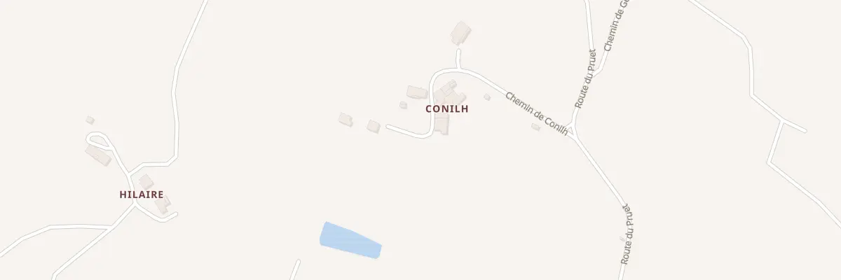 Plan du 9003 Conilh à Mauvezin-sur-Gupie