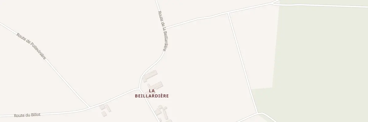 Plan du 1259 Rte de la Beillardiere à Courléon