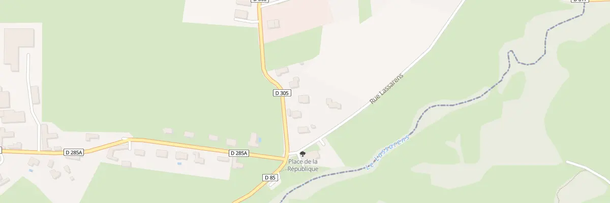 Plan du 6 Av Sports et Loisirs à Angos