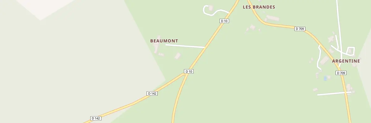 Plan du 5186 Beaumont à Juignac