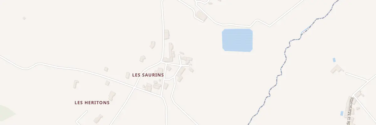 Plan du 55 Les Saurins à Saint-Quentin-de-Caplong