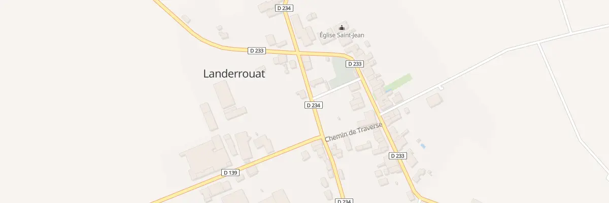 Plan du 31 Rte du Château d’Eau à Landerrouat
