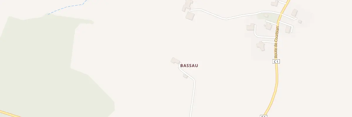 Plan du 5174 Bassau à Anzex