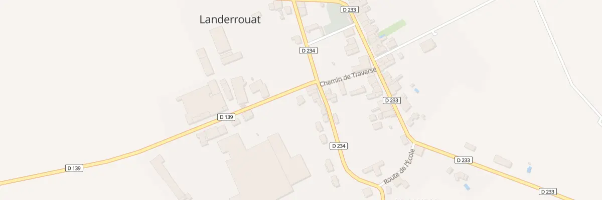 Plan du 1 Rte des Vignerons à Landerrouat