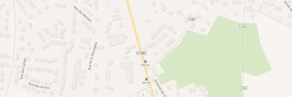 Plan du 2 Rue de Malabry à La Bazoge