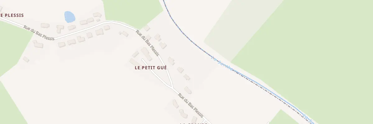 Plan du 54 Rue du Bas Plessis à Chenay