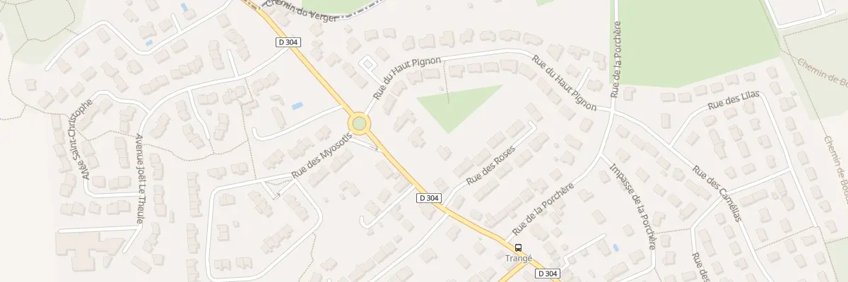 Plan du 100 Rue de l’Europe à La Chapelle-Saint-Aubin