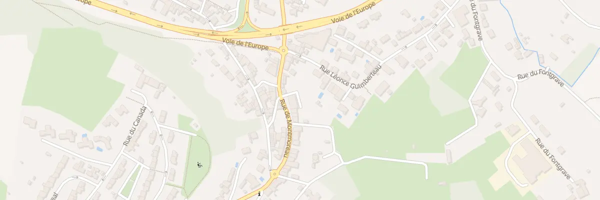 Plan du 254 Rue de Montmoreau à Angoulême