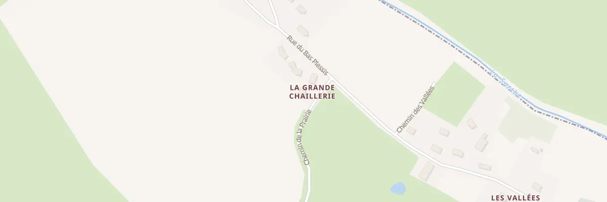 Plan du 4 Che de la Prairie à Chenay