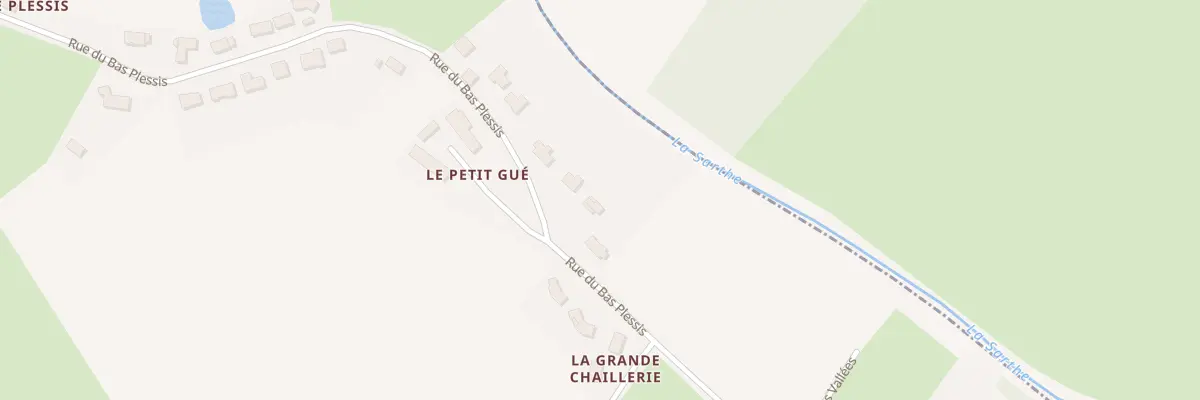 Plan du 52 Rue du Bas Plessis à Chenay