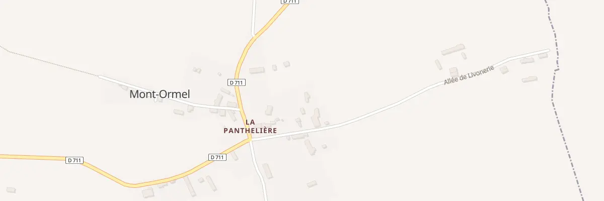 Plan du 8 Che de la Panthelière à Mont-Ormel