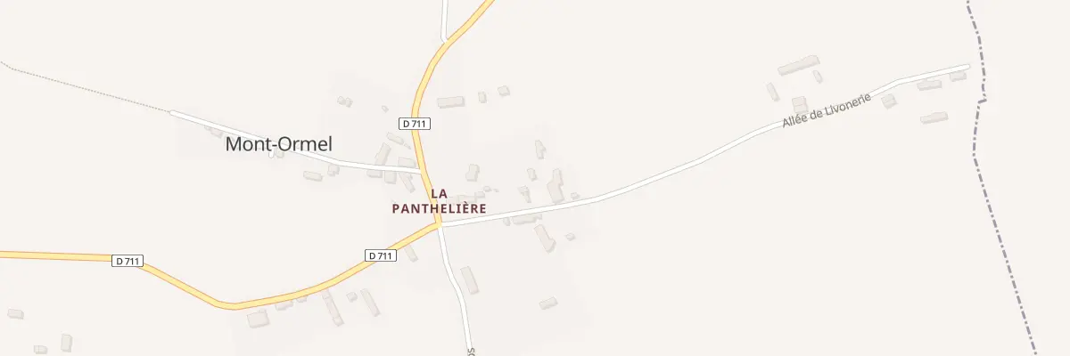 Plan du 6 Che de la Panthelière à Mont-Ormel
