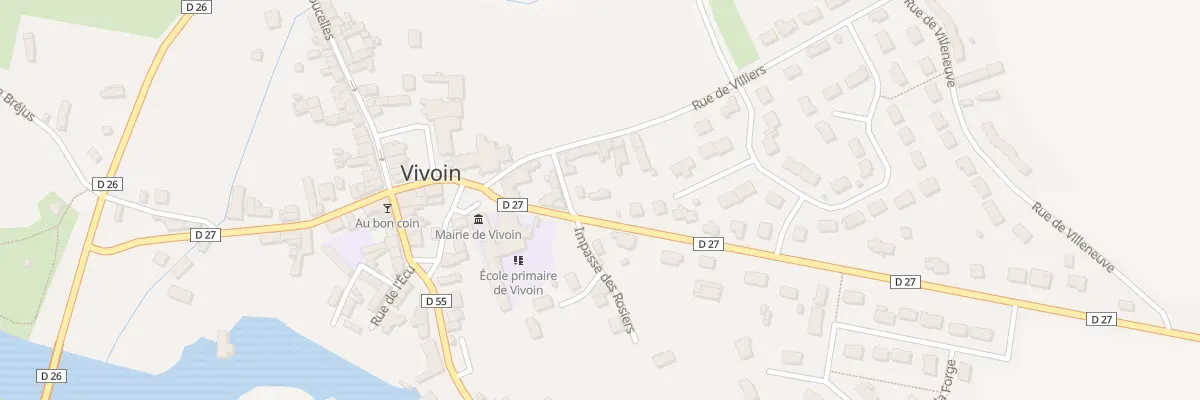 Plan du 11 Rue de Meurcé à Vivoin