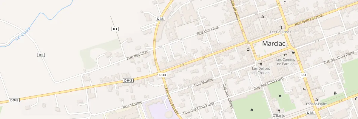 Plan du 26 Rue Saint-Pierre à Marciac