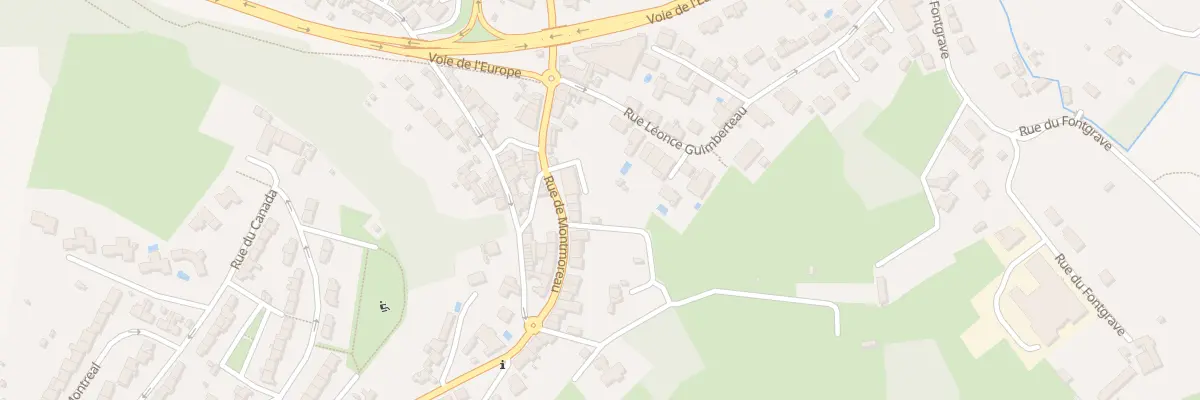 Plan du 256 Rue de Montmoreau à Angoulême