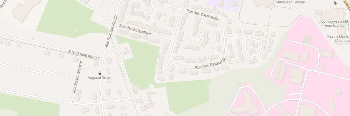 Plan du 15 Rue des Tisserands à Allonnes