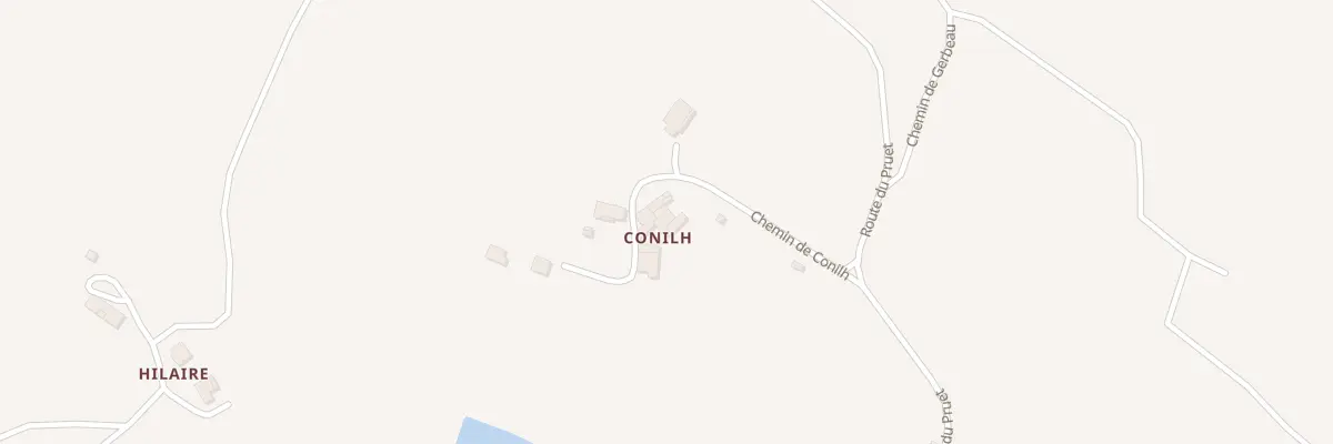 Plan du 233 Che de Conilh à Mauvezin-sur-Gupie