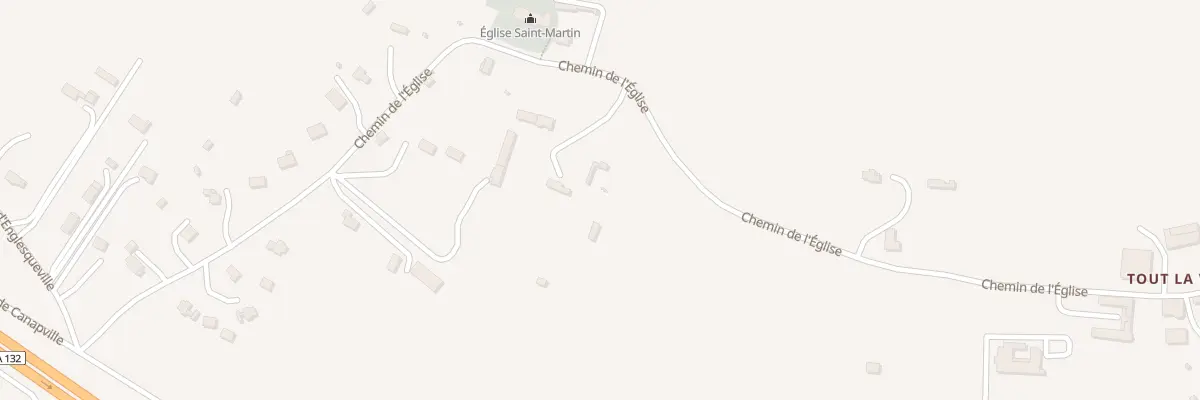 Plan du 5008 L’Eglise à Saint-Martin-aux-Chartrains
