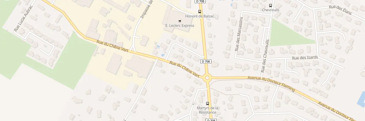 Plan du 6 Rue du Chêne Vert à Marmande