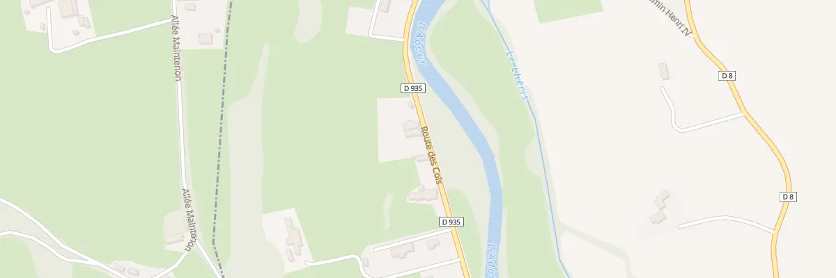 Plan du 16 Rte des Cols à Asté