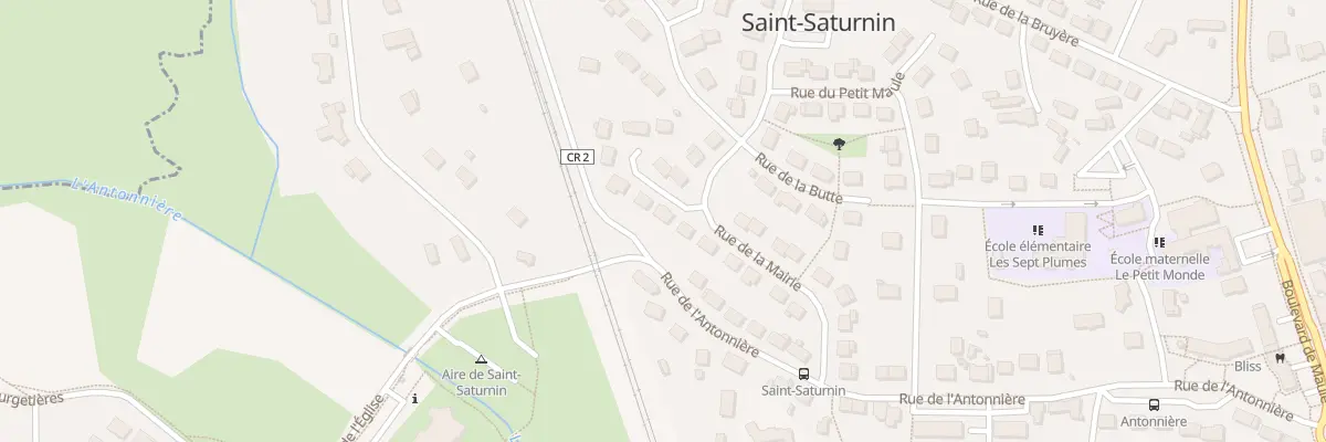 Plan du 15 Rue de la Mairie à Saint-Saturnin